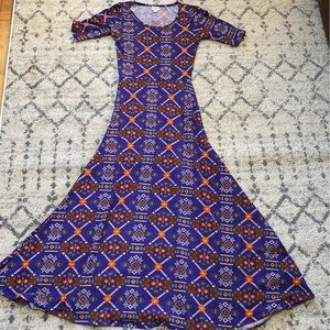 Lularoe Long Maxi Dress Size Small
